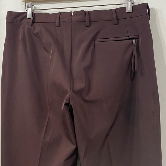 Prada Dress Pant In Aubergine / Brown Tone size M - Picture 10 of 13